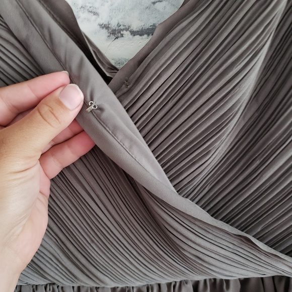 NWT Banana Republic Pleated Bodice Dress - Picture 4 of 6